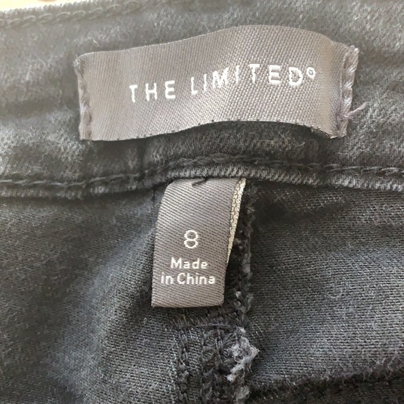 The Limited black stretch jeans size 8 - Picture 8 of 9